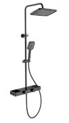 WONZON &amp; WOGHAND Душевая система Shelf, Черный матовый (WW-B3552-MB) WW-B3552-MB