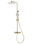 WONZON &amp; WOGHAND Душевая система STICK, Брашированное золото (WW-88739017-BG) WW-88739017-BG