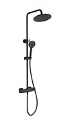 WONZON &amp; WOGHAND Душевая система с термостатом NEO, Черный матовый (WW-B3035-A-MB) WW-B3035-A-MB