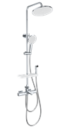 WONZON &amp; WOGHAND Душевая система с термостатом SOLID, Хром (WW-C3011-A1-CR) WW-C3011-A1-CR