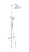 WONZON &amp; WOGHAND Душевая система с термостатом STAY 1, Белый матовый (WW-B3051-A1-MW) WW-B3051-A1-MW
