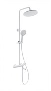 WONZON &amp; WOGHAND Душевая система с термостатом T-1000, Белый матовый (WW-B3057-A-MW) WW-B3057-A-MW