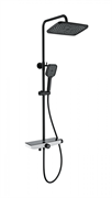 WONZON &amp; WOGHAND Душевая система с термостатом ThermoKlick, Черный матовый (WW-B3098-A-MB) WW-B3098-A-MB