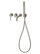 WONZON &amp; WOGHAND Смеситель для ванны встраиваемый STICK, Брашированный никель (WW-889017-BN) WW-889017-BN