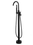 WONZON &amp; WOGHAND Смеситель для ванны напольного монтажа STICK, Черный матовый (WW-88649017-MB) WW-88649017-MB