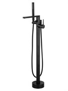 WONZON &amp; WOGHAND Смеситель для ванны напольного монтажа STICK, Черный матовый (WW-88649901-MB) WW-88649901-MB