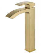 WONZON &amp; WOGHAND Смеситель для раковины высокий FIT, Брашированное золото (WW-88239009-BG) WW-88239009-BG