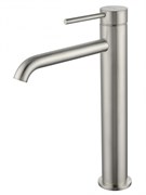 WONZON &amp; WOGHAND Смеситель для раковины высокий STICK, Брашированный никель (WW-88239017-BN) WW-88239017-BN