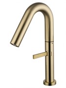 WONZON &amp; WOGHAND Смеситель для раковины высокий , Брашированное золото (WW-6068-BG) WW-6068-BG