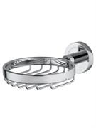 WONZON &amp; WOGHAND Мыльница с держателем EASY, Хром (WW-8124) WW-8124