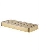 WONZON &amp; WOGHAND Мыльница с держателем LOTTE, Брашированное золото (WW-8332-BG) WW-8332-BG