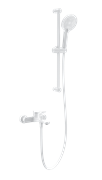 WONZON &amp; WOGHAND Смеситель для ванны с душевым гарнитуром , Белый матовый (WW-C2036-MW) WW-C2036-MW