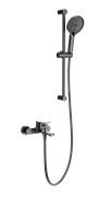 WONZON &amp; WOGHAND Смеситель для ванны с душевым гарнитуром , Темный графит (WW-C2036-BGG) WW-C2036-BGG