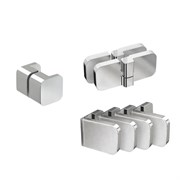 RAVAK BRILLIANT B SET BSD3 Комплект: Петли и крепеж (левый),  для дверей BSD3-L 110 B SET BSD3-110-L