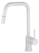 WONZON &amp; WOGHAND Смеситель для кухни с выдвижным изливом , Белый матовый (WW-6018-MW) WW-6018-MW