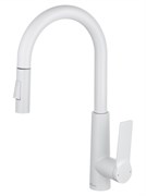 WONZON &amp; WOGHAND Смеситель для кухни с выдвижным изливом , Белый матовый (WW-A20782-MW) WW-A20782-MW