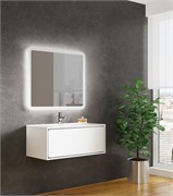 SANVIT Бруно-1 Тумба подвесная для ванной комнаты, 1 выдвижной ящик (раковина r9100d) kbruno1100w