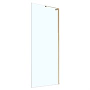 AZARIO Душевая перегородка Кронос 90х200 AZ-6310-90-BGL-CL цвет брашированное золото AZ-6310-90-BGL-CL