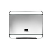 AZARIO Зеркало с подсветкой в ванную Дарья 1000х800х120 АZ-LED013725 цвет серый матовый АZ-LED013725