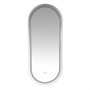 AZARIO Зеркало с подсветкой в ванную Блейк 1200х500х50 АZ-LED011725 цвет белый матовый АZ-LED011725