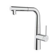 IDDIS PURSBPFi05N, Смеситель для кухни с фильтром и выдвижным изливом, хром, Пьюр (Pure), ID PURSBPFi05N
