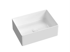 CERAMICA NOVA Раковина накладная Адель (Adele) CN6087 46x33x16 белый CN6087