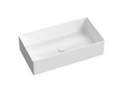 CERAMICA NOVA Раковина накладная Адель (Adele) CN6089 66,5x34x16 белый CN6089