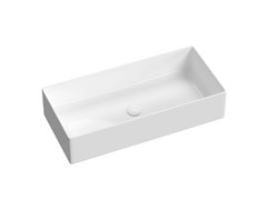 CERAMICA NOVA Раковина накладная Адель (Adele) CN6090 76x34x16 белый CN6090