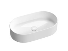 CERAMICA NOVA Раковина накладная Элетра (Elettra) CN6098 52x30x11,4 белый CN6098