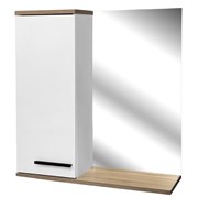 AZARIO Зеркало-шкаф Камалия 60 600х202х650 белый/эмили блаш CS00108191 CS00108191