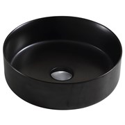 AZARIO Раковина накладная Lilyana OW-3134-MB 355х355х120 черная матовая OW3134MB