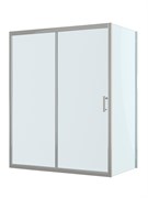 BELBAGNO Uno-195 Душевой уголок прямоугольный размер 160x100 см, двери раздвижные, профиль - хром / стекло - прозрачное UNO-195-AH-1-160/100-C-Cr