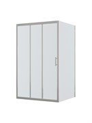 BELBAGNO Uno-195 Душевой уголок прямоугольный размер 120x90 см, двери раздвижные, профиль - сатин / стекло - прозрачное UNO-195-AHF-31-120/90-C-IN