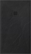 ESBANO Flat Поддон прямоугольный размер 140x90 см, черный ESPFT149B