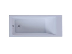 AQUATEK Акриловая ванна Калибри 160x70 прямоугольная, без каркаса и экрана KL160-0000001.02