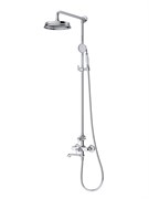 CEZARES LIBERTY-F-CVD-01 Душевая стойка со смесителем и изливом, хром LIBERTY-F-CVD-01
