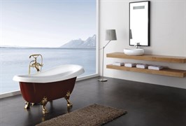 BELBAGNO BB04-ROS Ванна акриловая отдельностоящая BELBAGNO BB04-ROS Ванна акриловая отдельностоящая