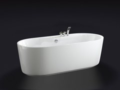 BELBAGNO BB14-K Ванна акриловая отельностоящая овальная с возможностью установки смесителя на борт ванны BELBAGNO BB14-K Ванна акриловая отельностоящая овальная с возможностью установки смесителя на борт ванны