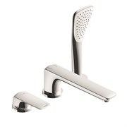 KLUDI Ameo однорычажный смеситель для ванны и душа на 3 отверстия с изливом 41447-KLUDI