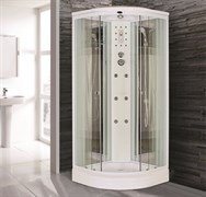 NIAGARA Premium Душевая кабина NG-701-01N (900х900х2200) низкий поддон (16 см) стекло ПОЛОСАТОЕ NG-701-01N