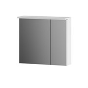 AM.PM SPIRIT, Зеркальный шкаф, 60 см, с подсветкой цвет: белый, глянец