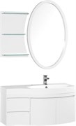 AQUANET Опера 115 R Комплект мебели для ванной комнаты (2 дверцы 2 ящика) AQUANET Опера 115 R 2 дверцы 2 ящика