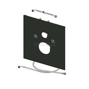 TECE Стеклянная панель TECElux для установки унитаза-биде Duravit Sensowash C, черная