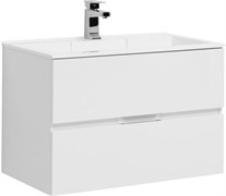 AQUANET Алвита 80 Тумба для ванной комнаты с раковиной Тумба с раковиной AQUANET Alvita 80 -
