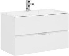 AQUANET Алвита 90 Тумба для ванной комнаты с раковиной Тумба с раковиной AQUANET Alvita 90 -
