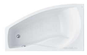 SANTEK Mallorca L 150х90 Ванна акриловая асимметричная, левая