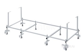 SANTEK Каркас, слив-перелив, крепеж к стене и панели - комплект для ванны  Монако XL 170х75 1WH112423