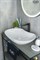GID Раковина Mnc503H012 54464 накладная под камень глянцевая 66.5x41x12 GID-54464