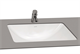 VITRA Раковина S50, встраиваемая снизу, 48 см, цвет белый 5339B003-0012 - фото 107110