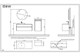 BLACK&WHITE Мебель U907.1200 основной шкаф, Blum металлический ящик, керамогранит / раковина (1200x525x506) - фото 108896